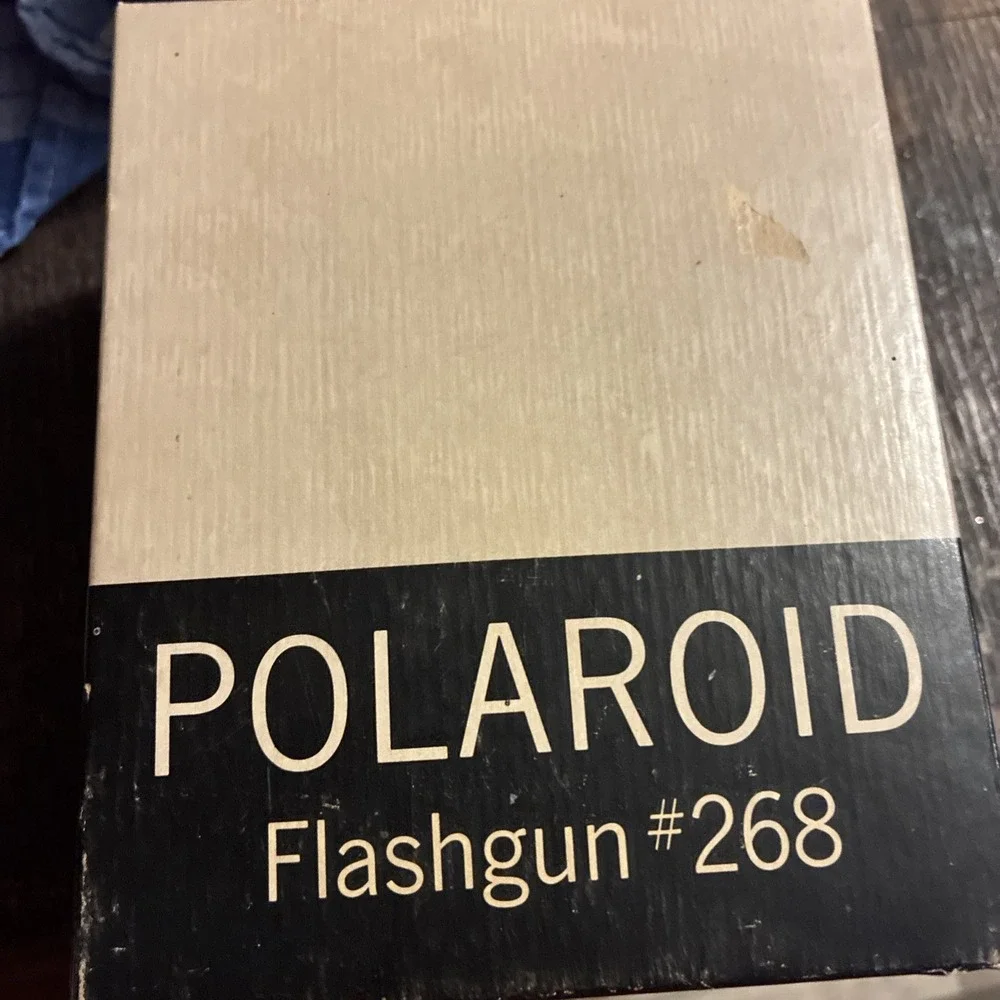 POLAROID Model 268 Flash Gun Bulb Attachment for Automatic Land Cameras Vintage